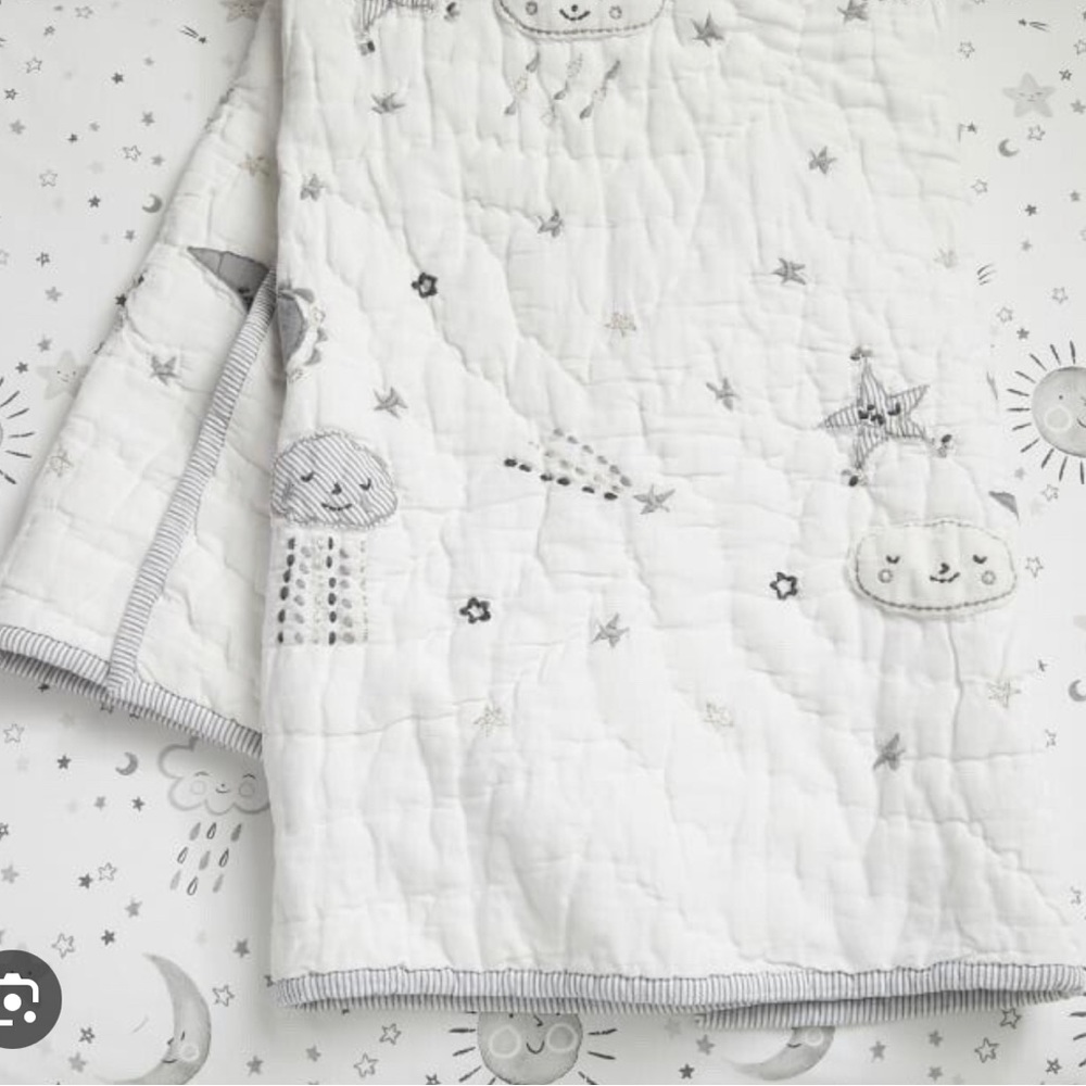 Pottery Barn crib Quilt